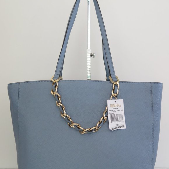Michael Kors Harper Large East West Leather Tote - Picture 11 of 16